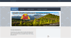 Desktop Screenshot of iglesianuevotestamento.com