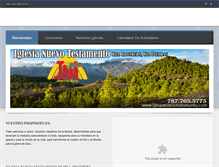 Tablet Screenshot of iglesianuevotestamento.com